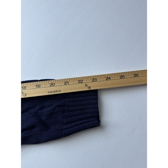 Lot of 2 VTG Ralph Lauren Sport Women's Cable Knit V Neck Sweater Size XL Pony - Picture 6 of 10